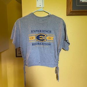 UW Eau Claire recreation with lace up sides